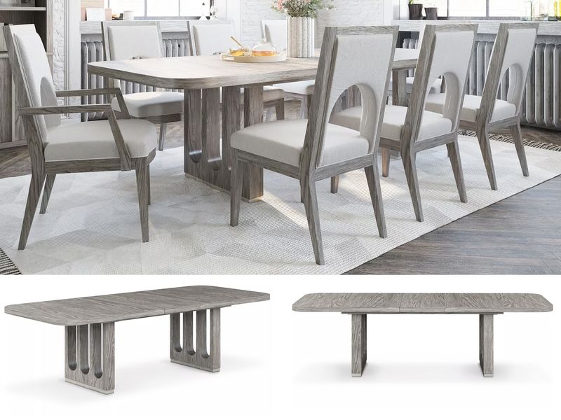 Structural Rectangular Dining Table Set