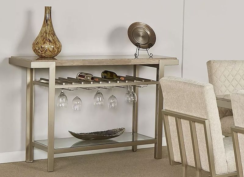 Marble Top Contemporary Server/Sideboard