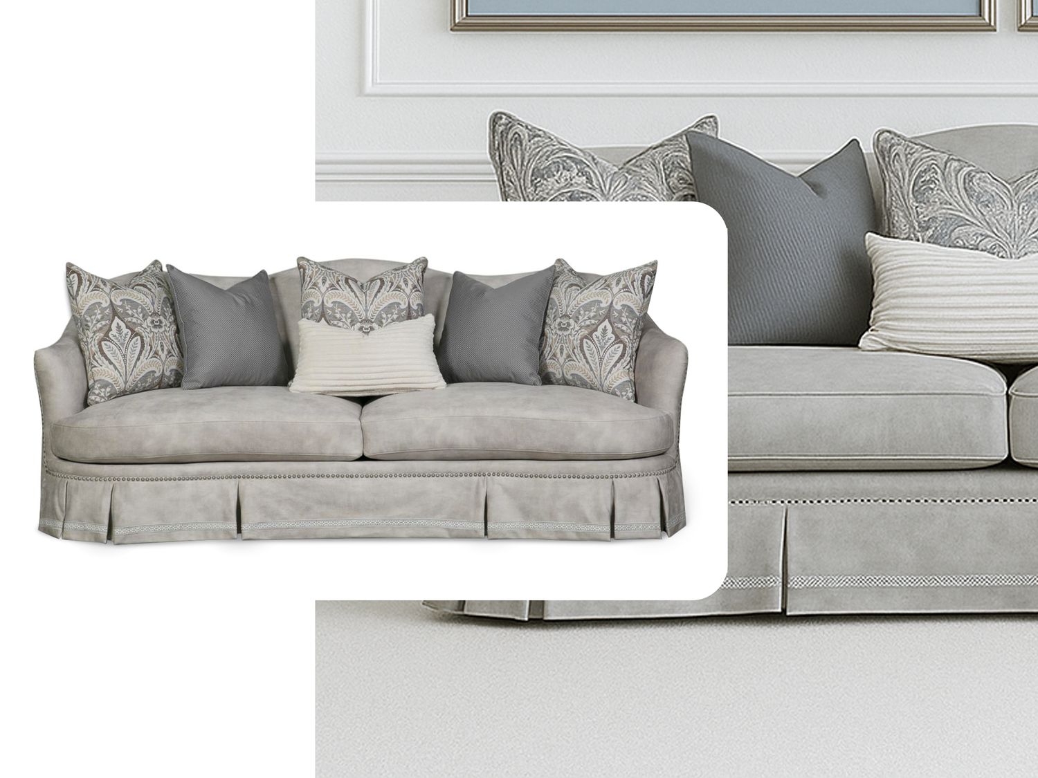 Isabel Grey Sofa Isabel Grey Sofa