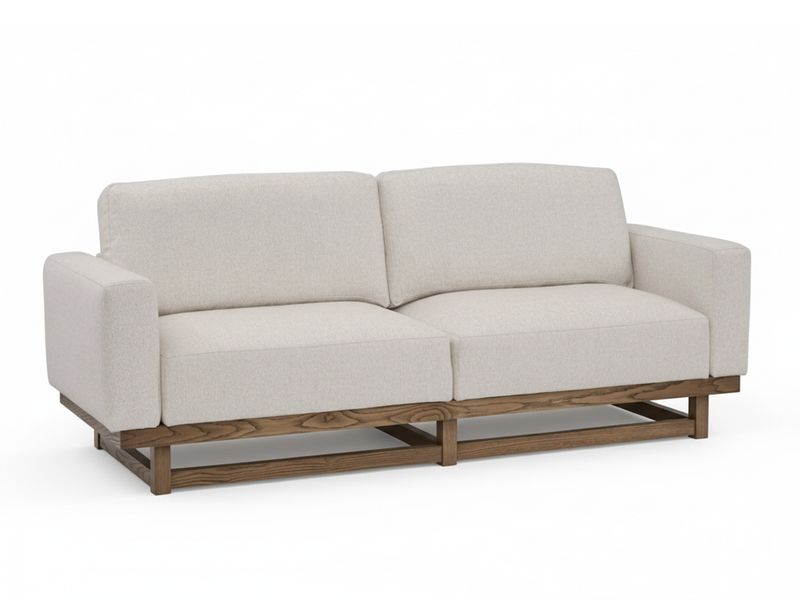 Refined XL Cream Sofa