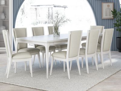 Graceful Cream Dining Set Graceful Cream Dining Set