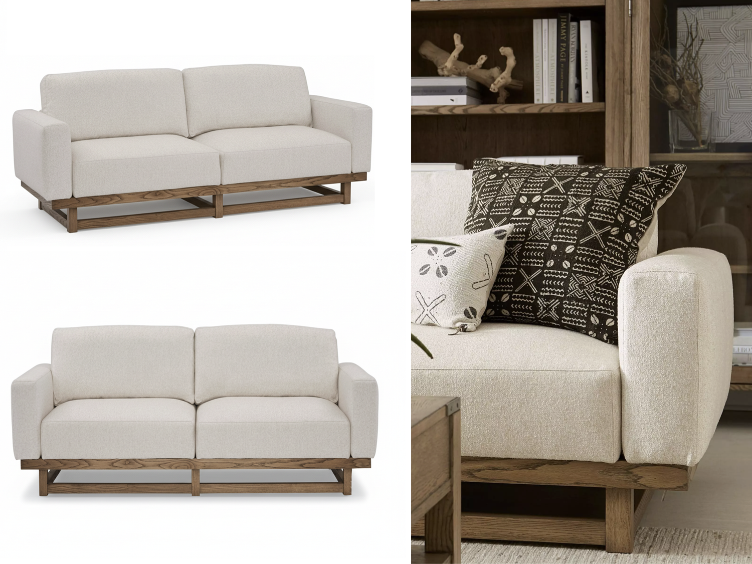 Refined XL Cream Sofa Refined XL Cream Sofa