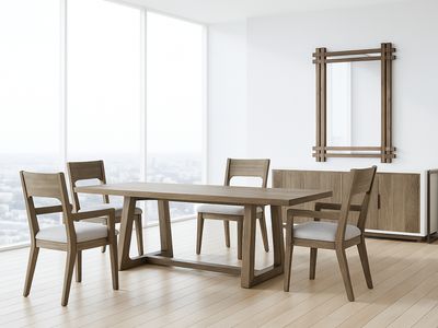 Oiled Oak Chair
