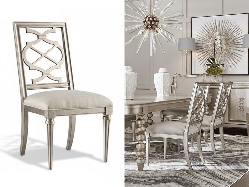 Gustavian Bezel Side Chair