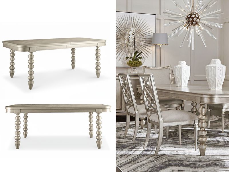 Bezel Rectangular Dining Table