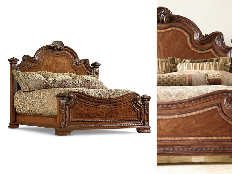 Old World King Bed