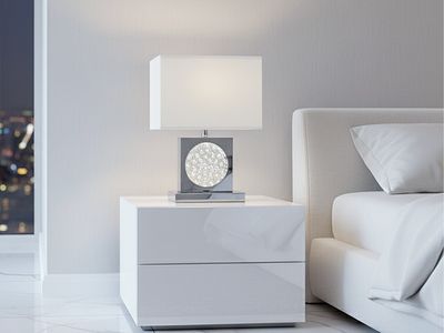 Glamour Chrome Table Lamp
