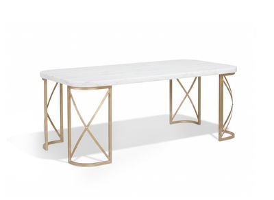 7 pc Marble Top Dining Room Set