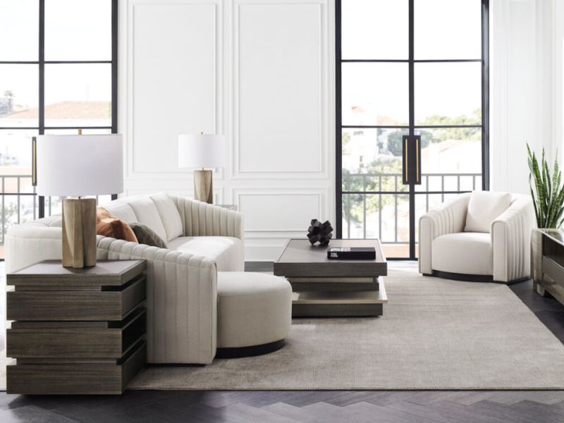 Urban Cloud 4PC Sectional, White
