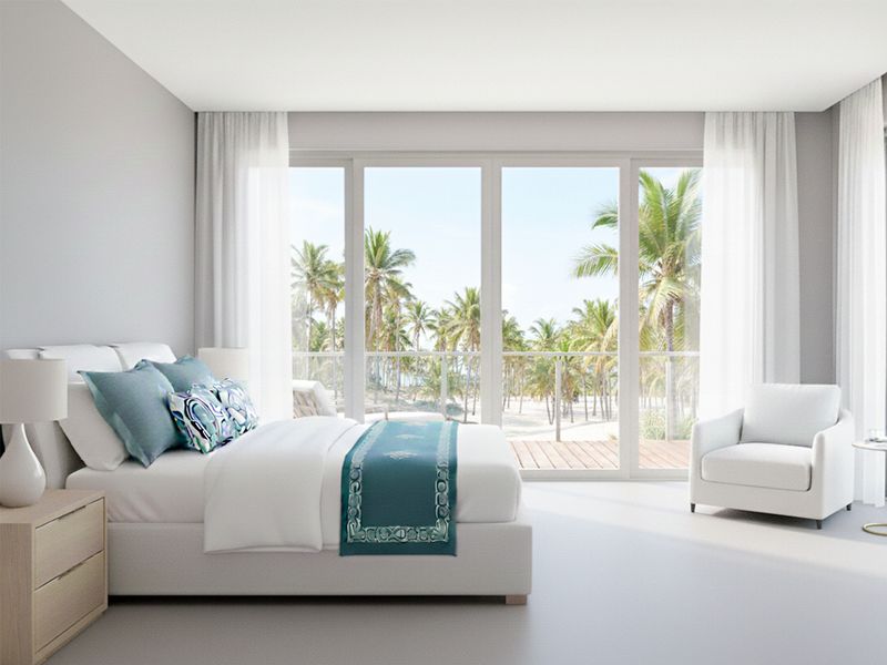 All Upholstered Queen or King Bed