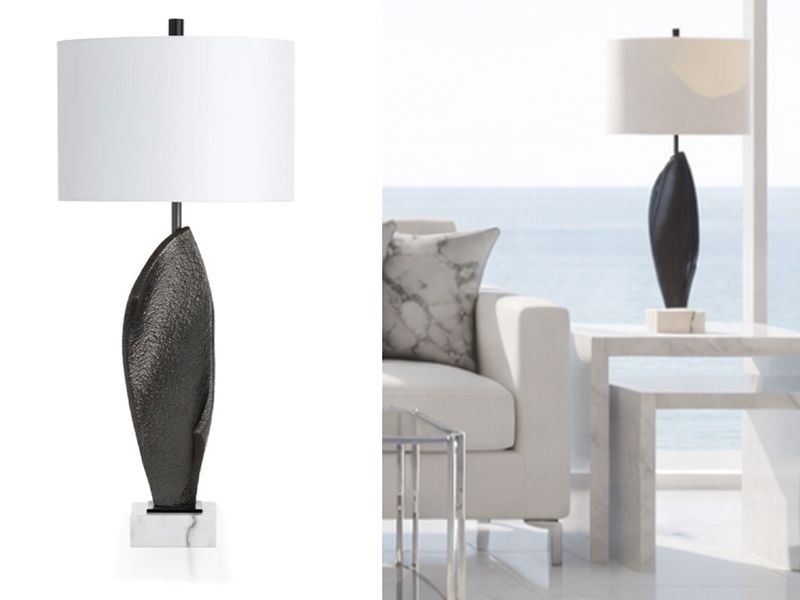 Table Lamp Resin Sculpture