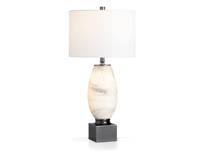 Smoky Table Lamp, Grey