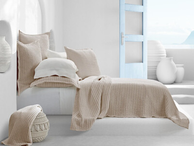 Sand Coverlet Set, Queen/King, Sand