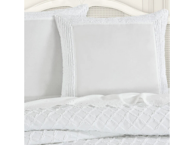 Lian Comforter Set, Queen /King, White