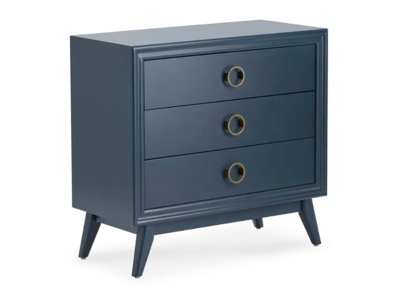 3-Drawer Indigo Chest
