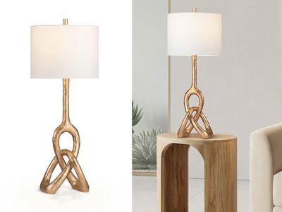 Gold Knot Table Lamp