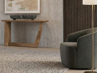 Mango Wood Console Table