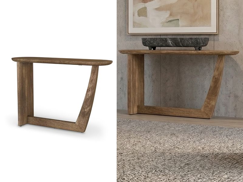 Mango Wood Console Table