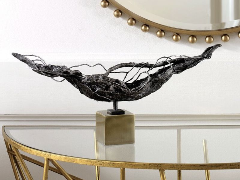 Bronze Drift Knotted Sculpture