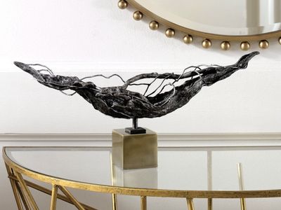 Bronze Drift Knotted Sculpture