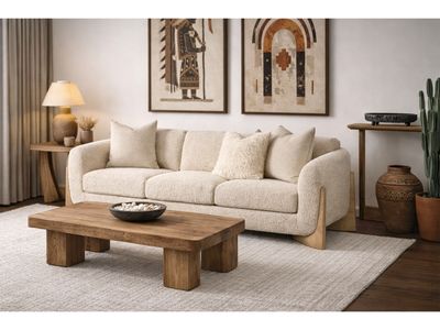Desert Form Sofa, Sand Taupe