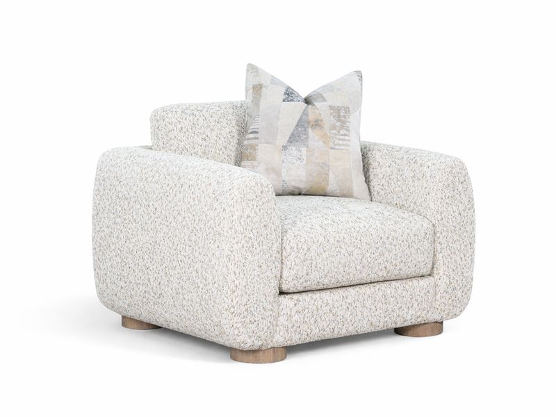 Calista Cove Armchair, Off-white