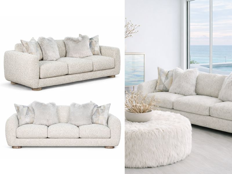 Calista Cove Sofa, Off-white