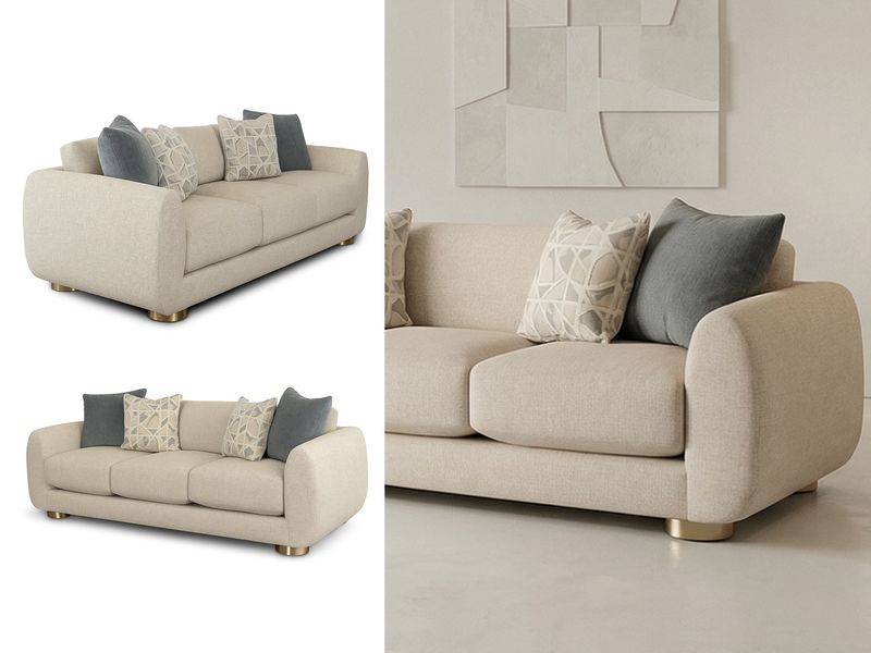 Soft Horizon Sofa, Beige