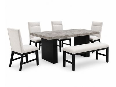 6 pc Monolith Dining Set