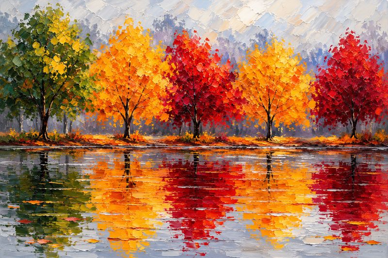 Reflections of Fall Reflections of Fall