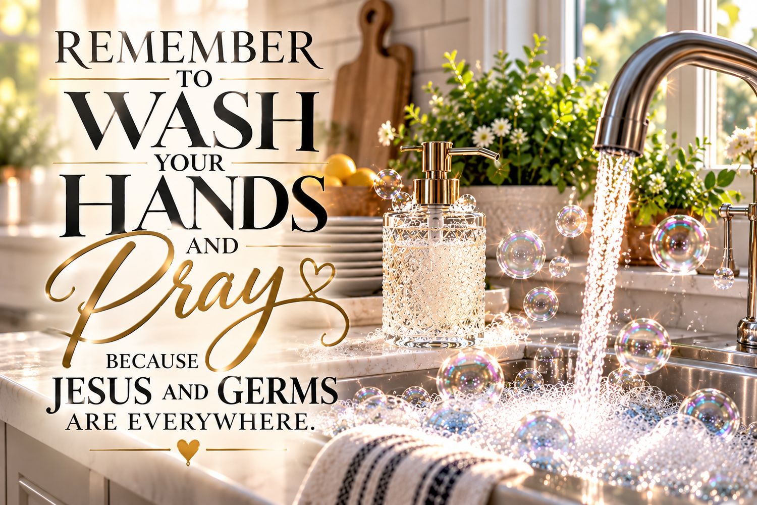 Jesus. Not Germs Jesus. Not Germs
