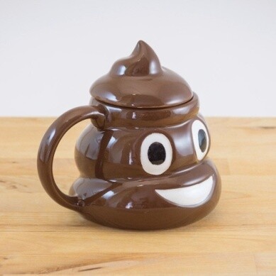 Emoticon Poo Mug