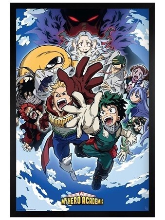 My Hero Academia &quot;REACH UP&quot; Framed Maxi Poster