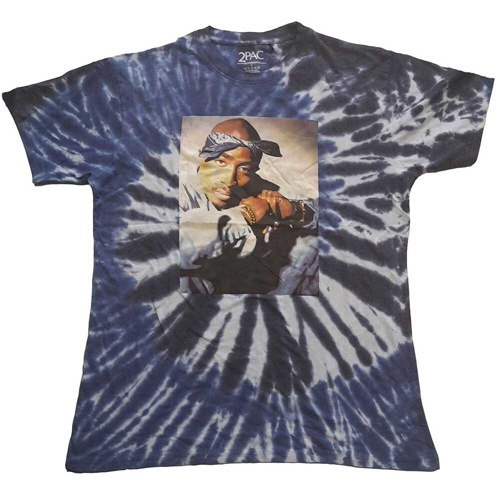 Tupac Unisex T-Shirt: Photo Swirl (Wash Collection) | MEDIUM