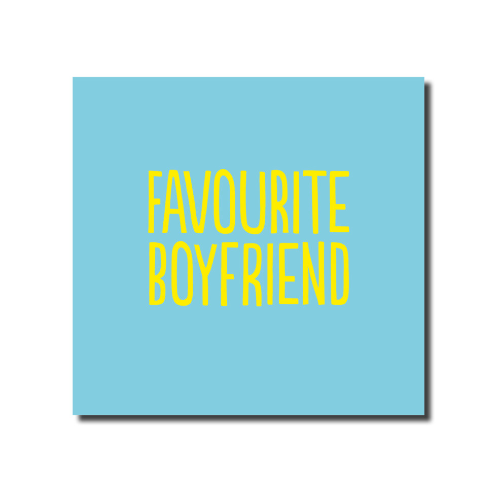 FAVOURITE BOYFRIEND - Colour: PALE BLUE