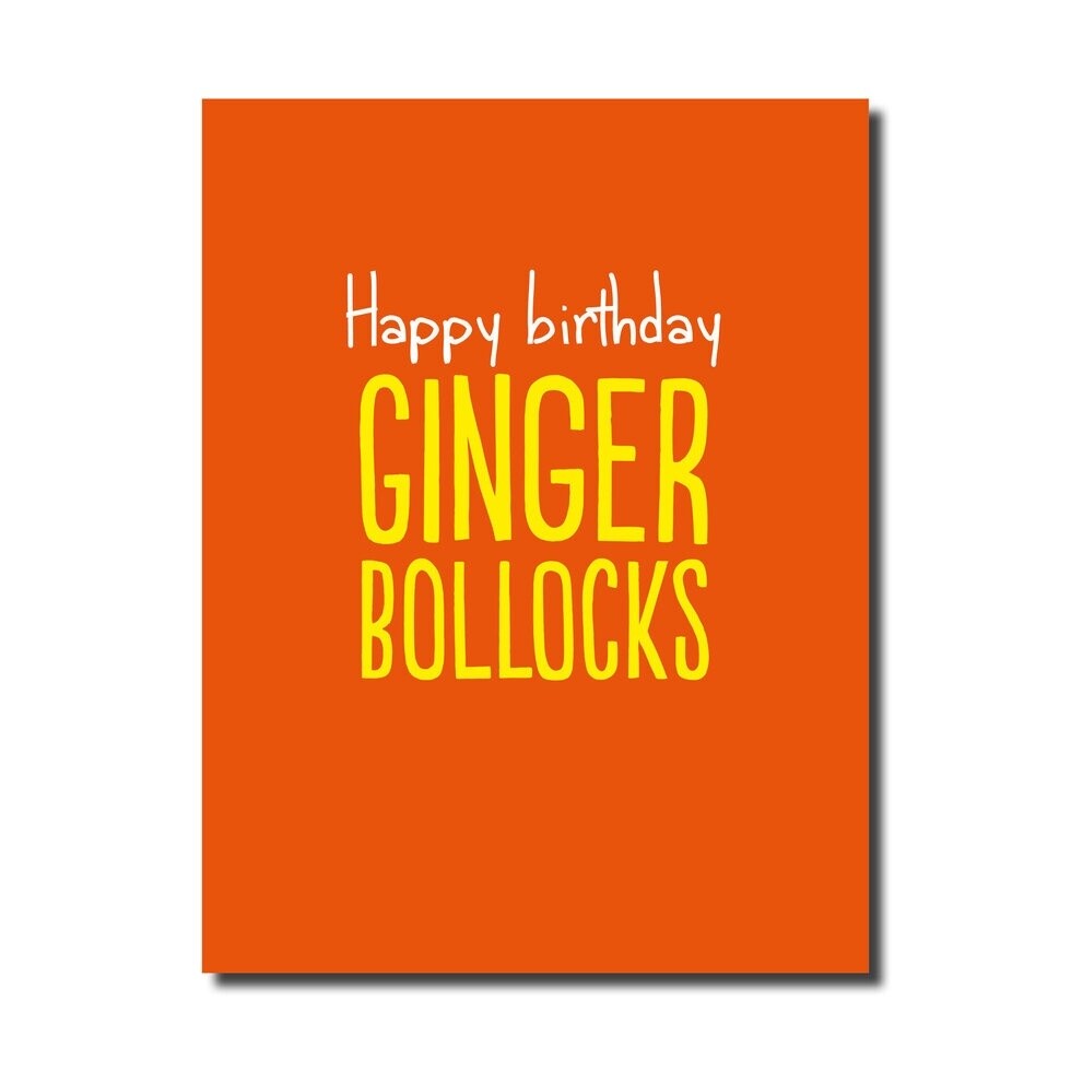 Ginger Bollocks