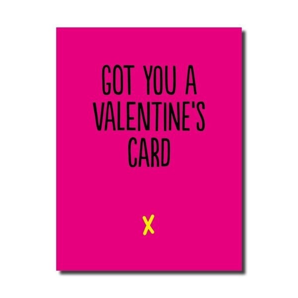 GOT YOU VALS DAY CARD - Colour: PINK