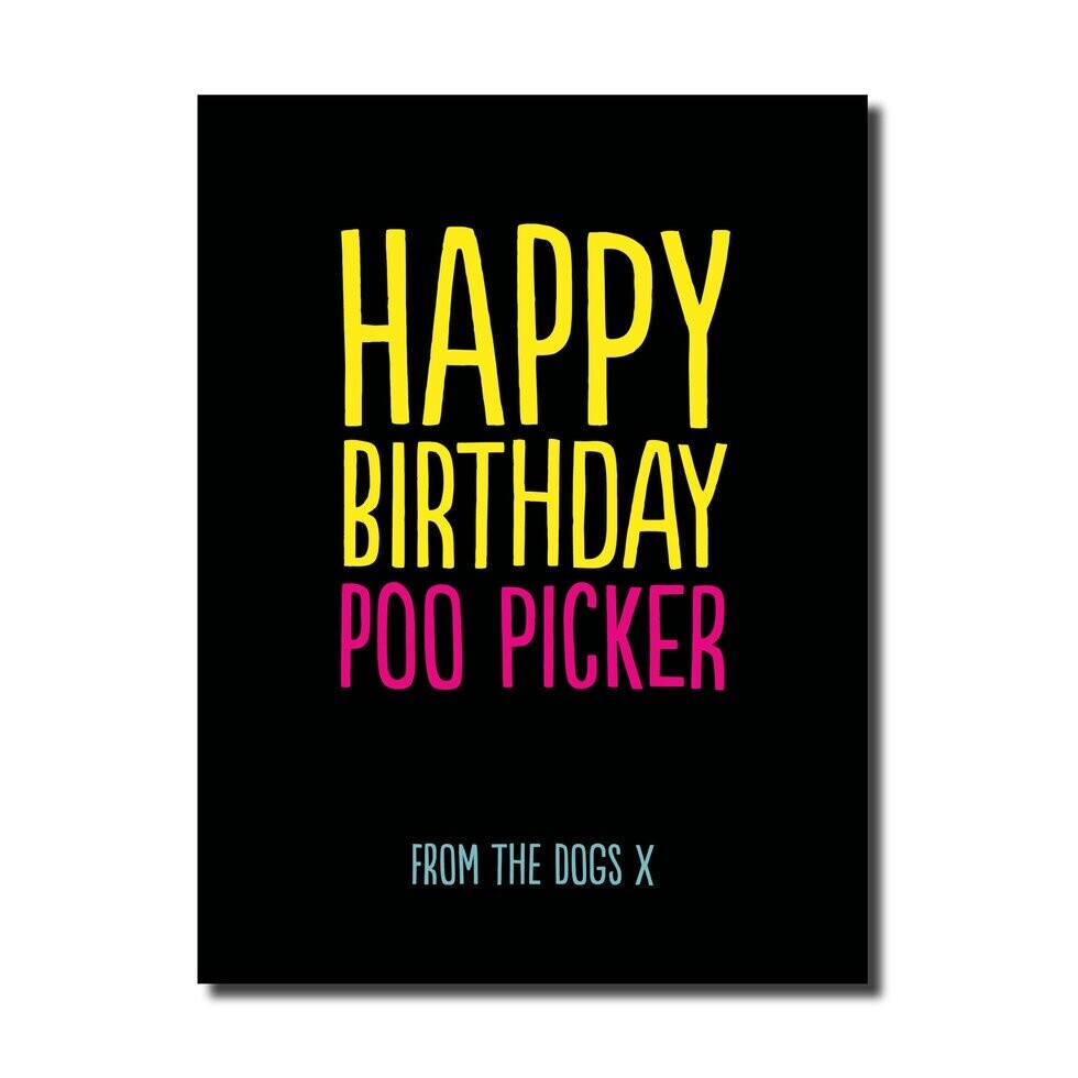 Poo Picker Bday