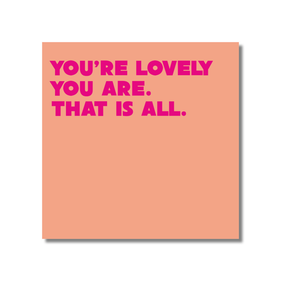 Lovely (Pastel Pink)