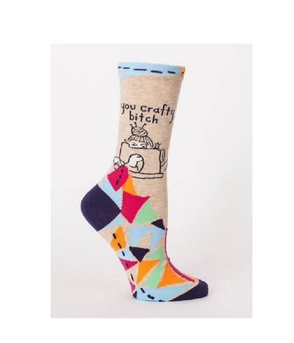 You Crafty Bitch Women&#39;s Crew Socks