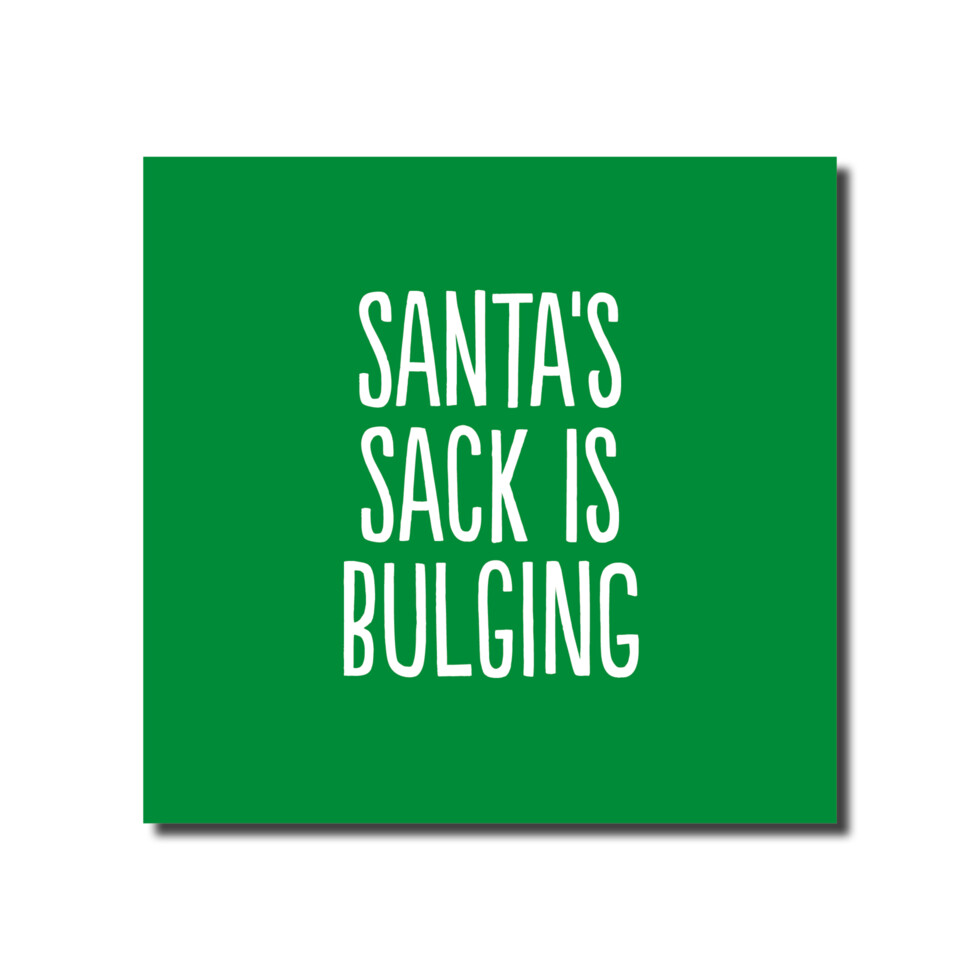 Santa&#39;s Sack Is Bulging