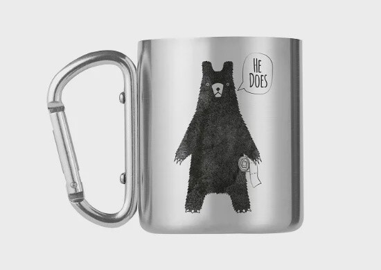 Carabiner Mugs | Bear - Woods
