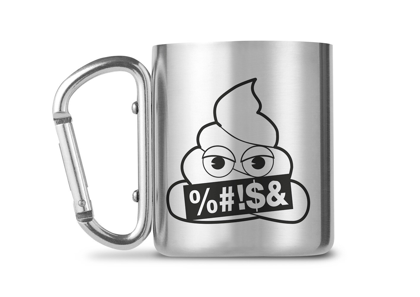 Carabiner Mugs | Emoji - Poo