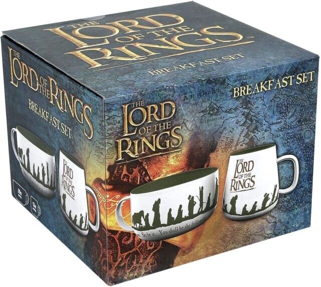 Lord Of The Rings Breakfast Set