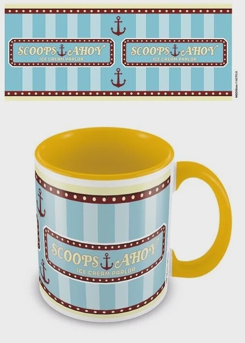 STRANGER THINGS (SCOOPS AHOY) YELLOW MUG