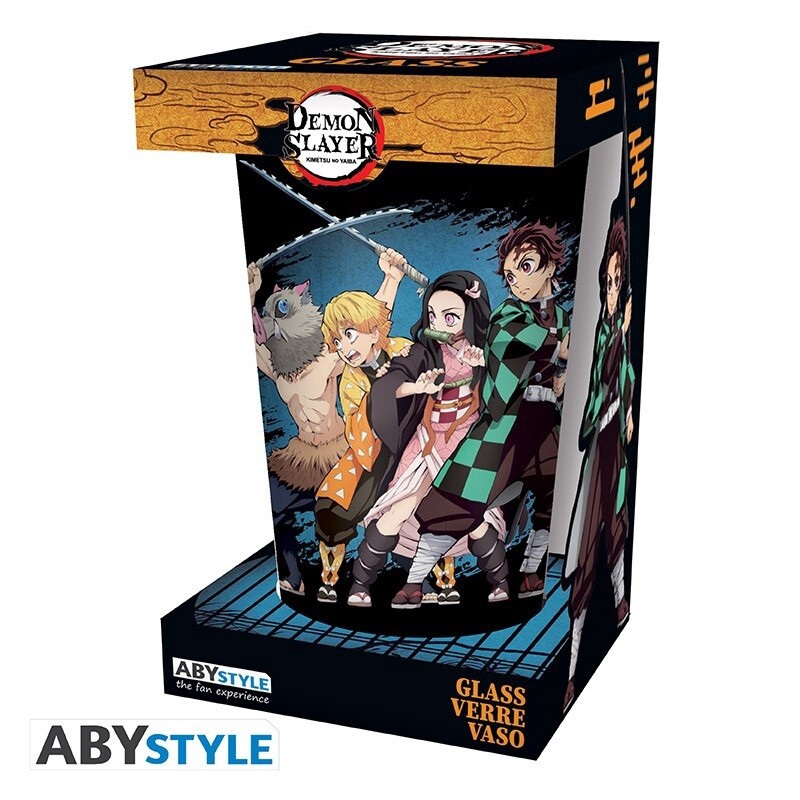 Demon Slayer Group Large Glass