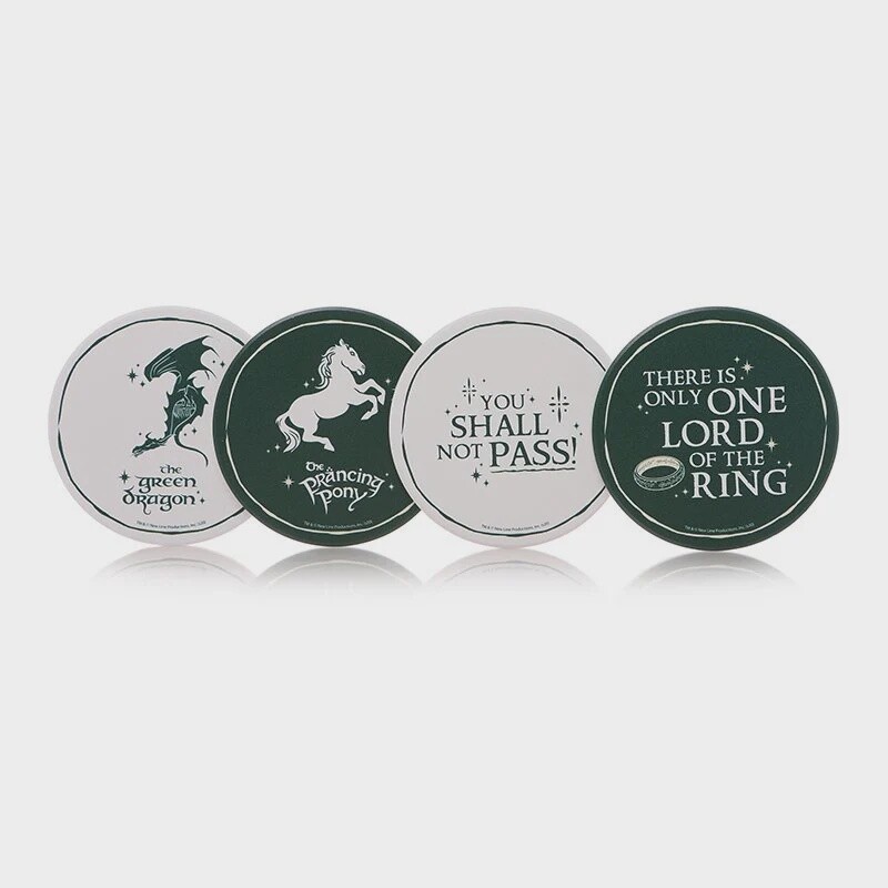 Coasters (set of 4) - Lord of The Rings