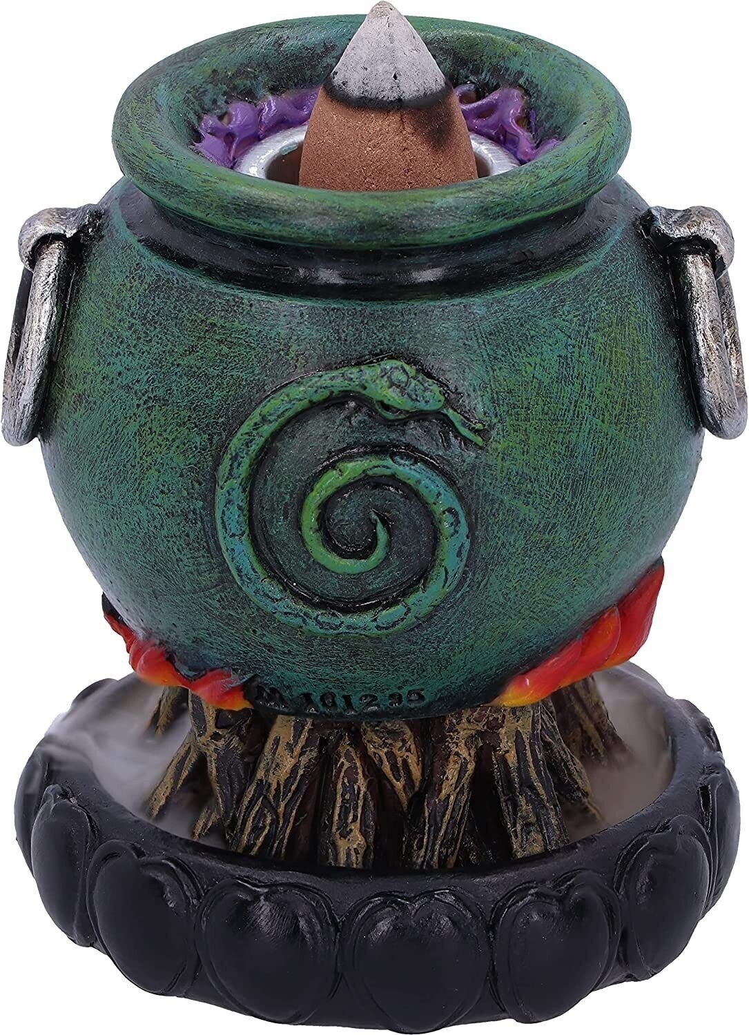 Emerald Cauldron Backflow Incense Burner