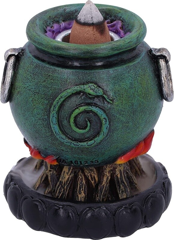 Emerald Cauldron Backflow Incense Burner