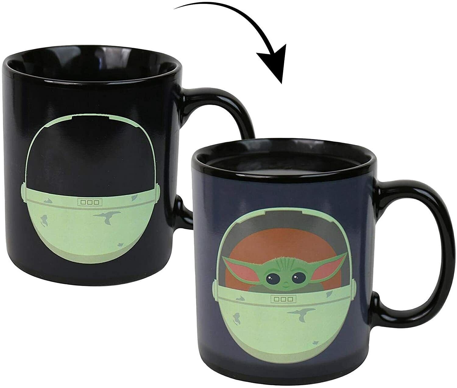 Mug Heat Changing Boxed - Star Wars (The Child)